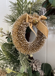 Champagne Sisal Wreath