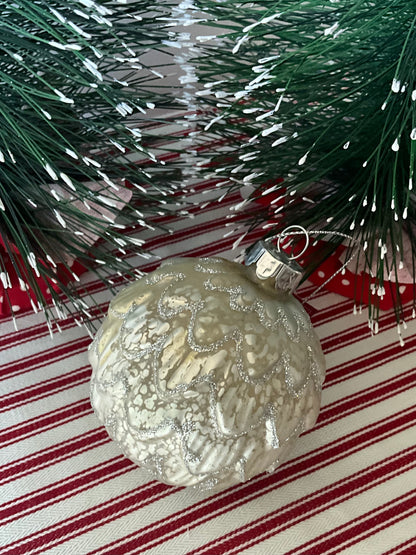 Silver Mercury Glass