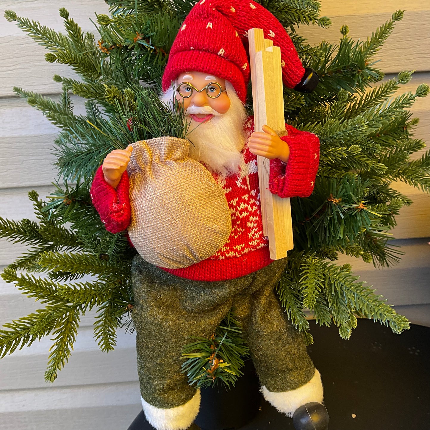 Nordic Sitting Santa