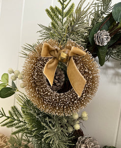 Champagne Sisal Wreath