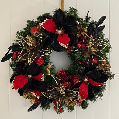 Black Red Wreath