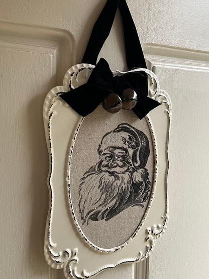 Antique Santa Frame RAZ