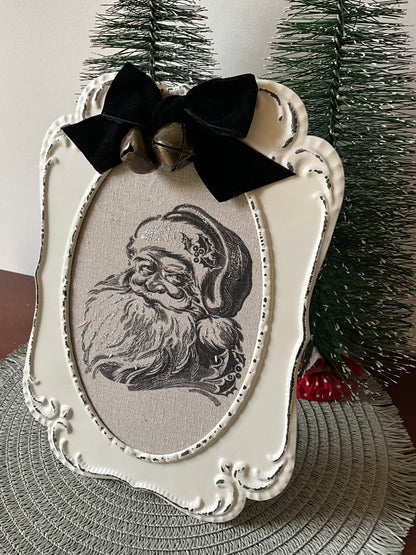 Antique Santa Frame RAZ
