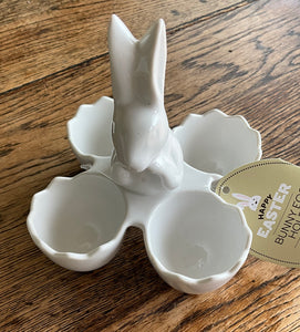 White Egg Holder