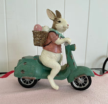 Load image into Gallery viewer, Bunny on Vespa Bike