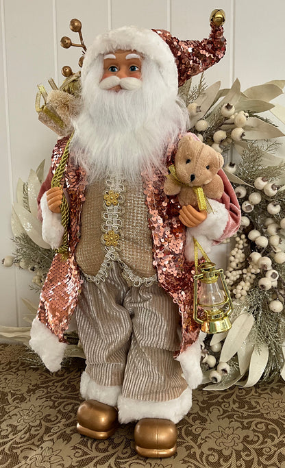 Pink Champagne Santa