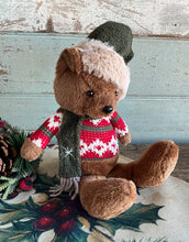 Load image into Gallery viewer, Green Hat Teddy