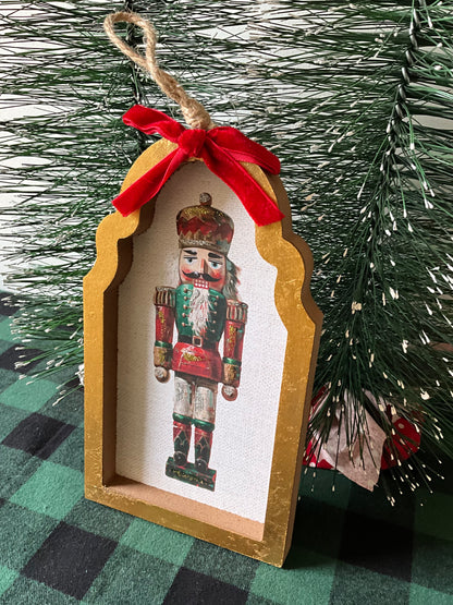 Red Nutcracker Frame RAZ