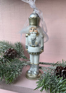 White Nutcracker Deco