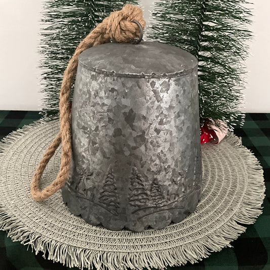 Grey Tin Bell