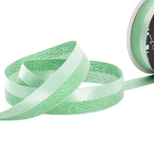 Green Two Tone Ribbon
