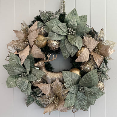 Champagne Green Wreath