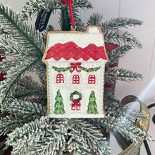 Load image into Gallery viewer, Gingerbread Large White House