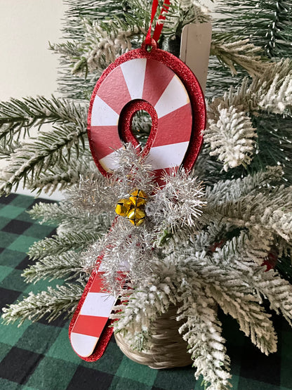 Retro Candy Cane Deco RAZ