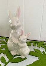 Load image into Gallery viewer, White Porcelain Bunny and