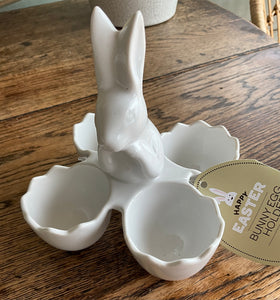 White Egg Holder