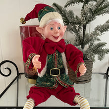 Load image into Gallery viewer, Red &amp; Green Elf