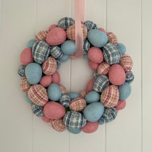 Load image into Gallery viewer, Easter Wreath Tweed Eggs