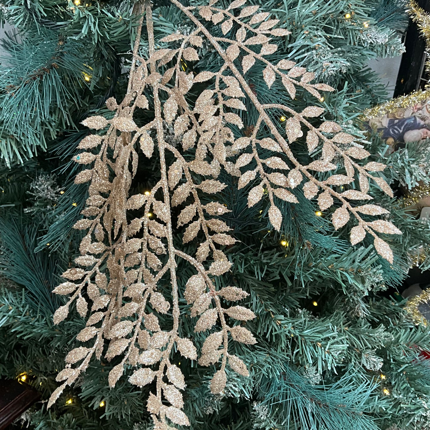 Champagne Leaf Spray