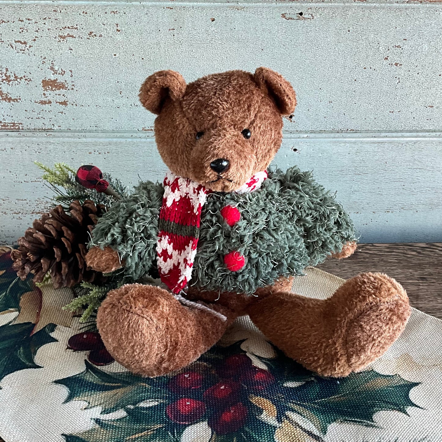 Green Jumper Teddy