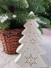 Load image into Gallery viewer, Ceramic Tree with Snowflake