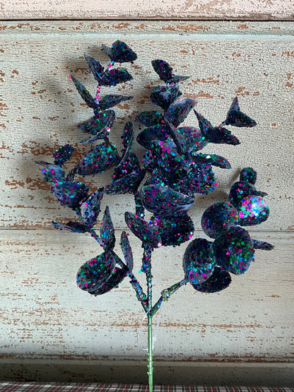 Peacock Floral Pick