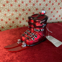 Load image into Gallery viewer, Red Ski Boots by RAZ