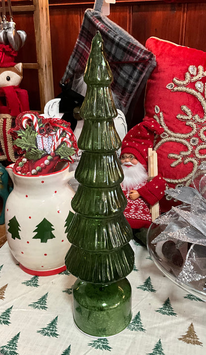 Green Glass Tree