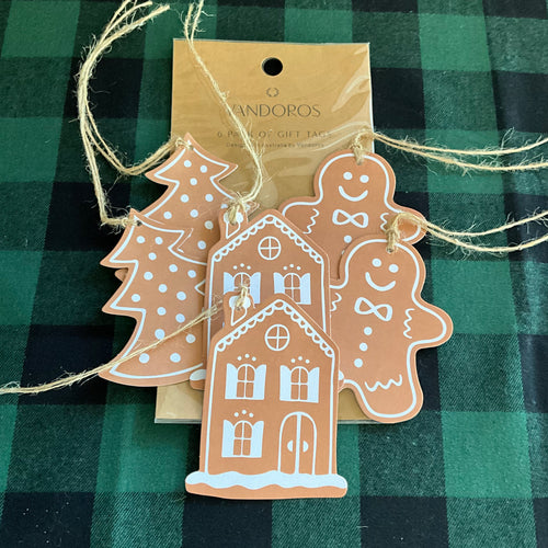 Gingerbread Tags