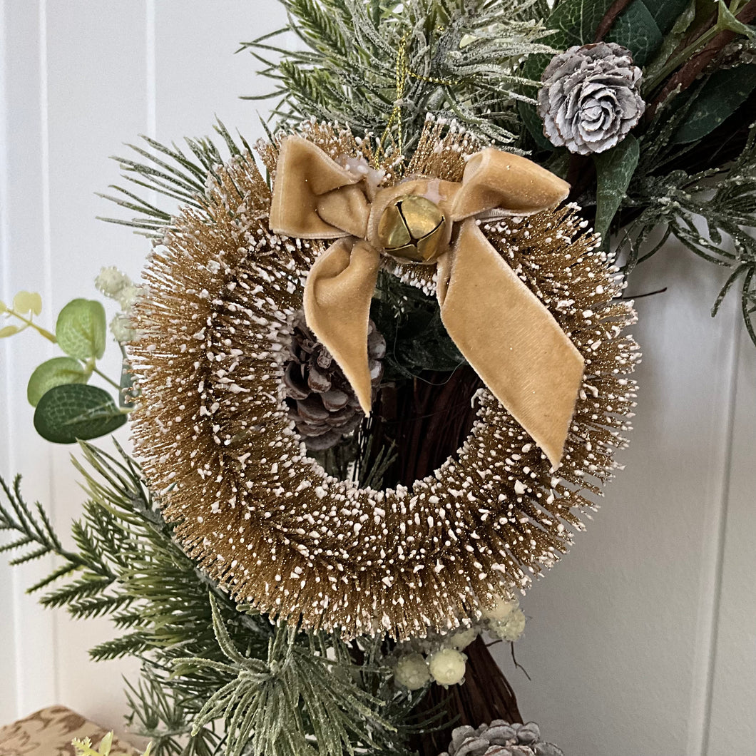 Champagne Sisal Wreath