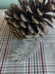 Crystal Leaf Deco