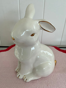 White Porcelain Bunny