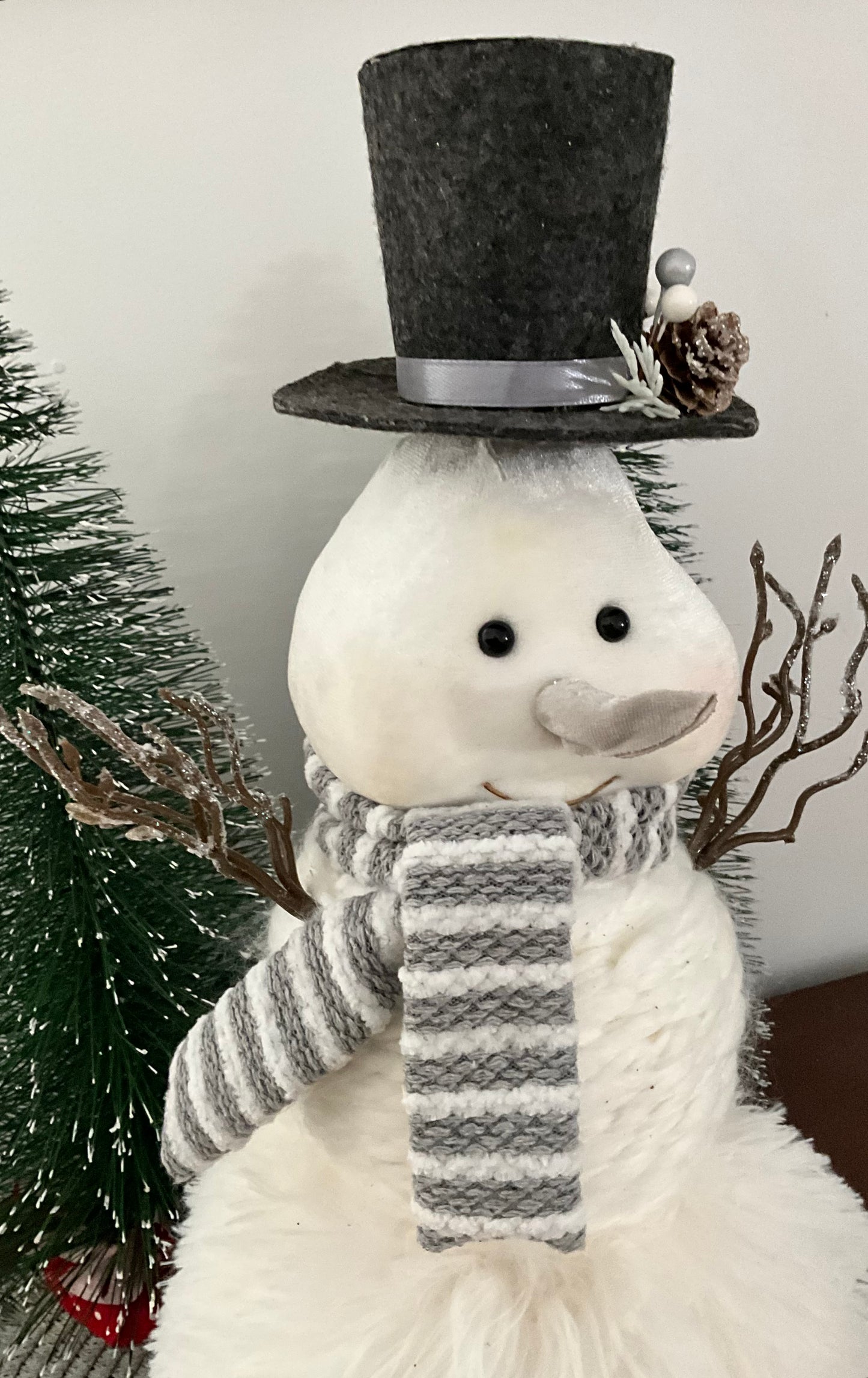 Fluffy Snowman