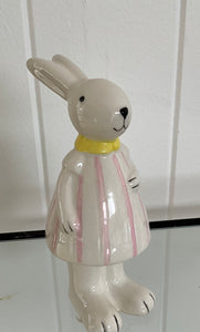 Girl Bunny Figurine