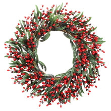 Load image into Gallery viewer, Red Berry Wreath