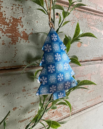 Blue Tin Tree