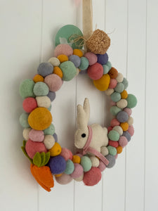 Felt Easter Wreath