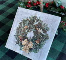 Load image into Gallery viewer, Cocktail Serviettes Wreath