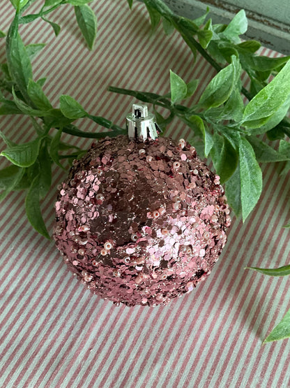 Pink Glitter Ball