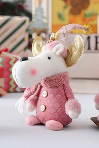 Pink Reindeer Plush