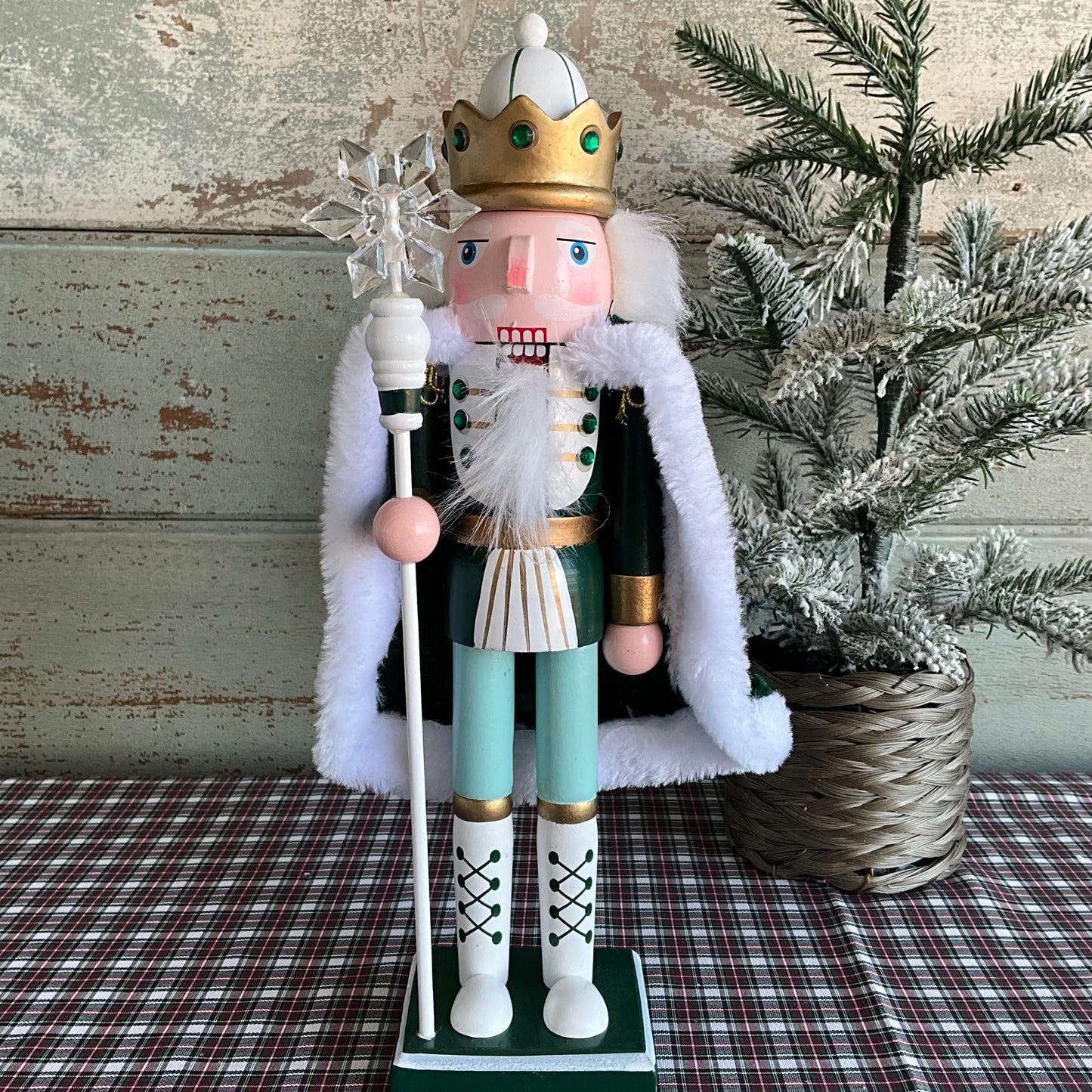 Nutcracker with Snowflake