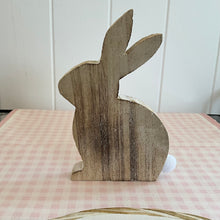 Load image into Gallery viewer, Wooden Bunny Ornament