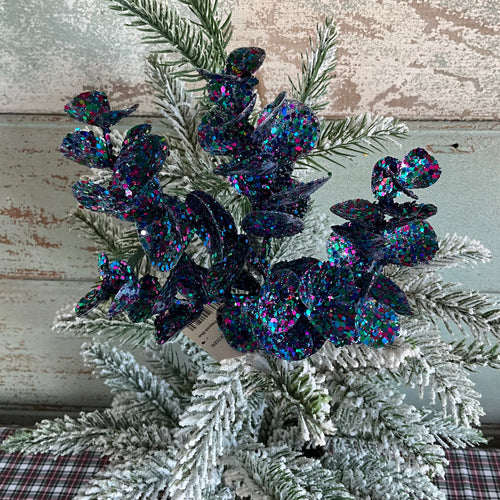 Peacock Floral Pick