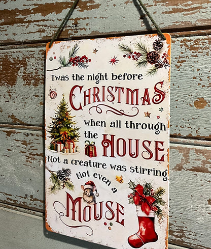 ‘Twas the Night Before Sign