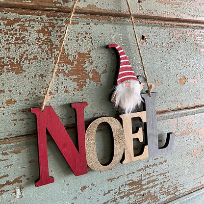 Gnome Noel Sign