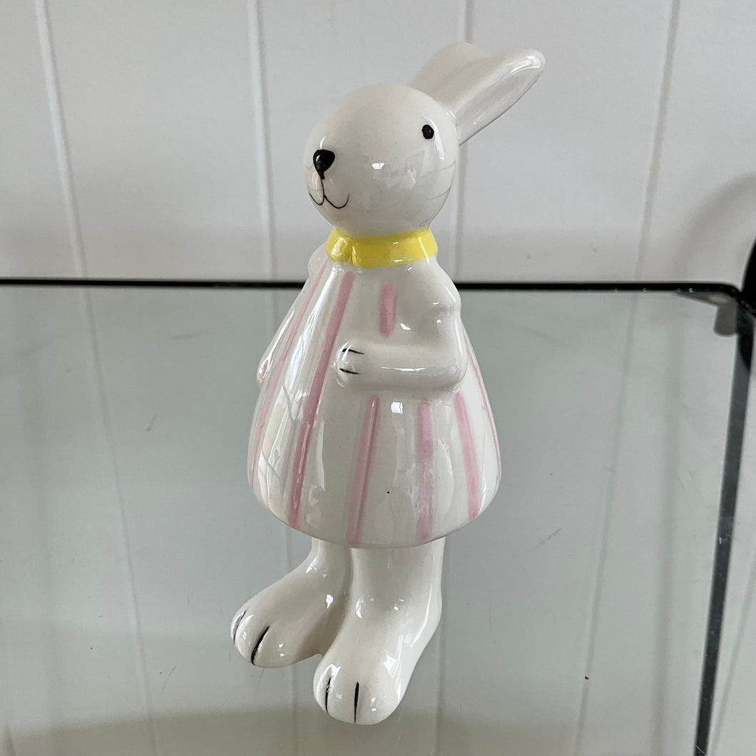 Girl Bunny Figurine