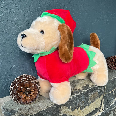 Christmas Dog Plush