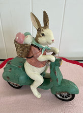 Load image into Gallery viewer, Bunny on Vespa Bike