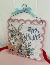 Load image into Gallery viewer, Tin Happy Easter Sign