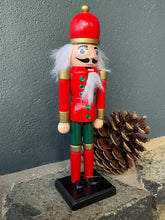 Load image into Gallery viewer, Green Red Nutcracker